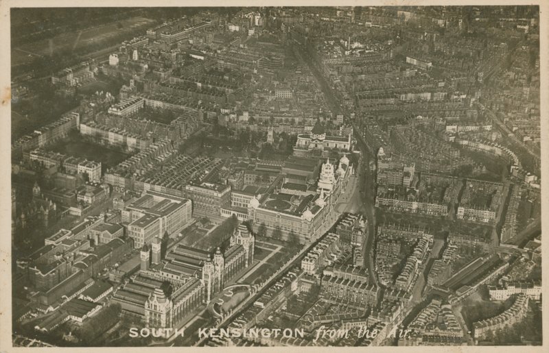 South Kensington z powietrza autorstwa English Photographer