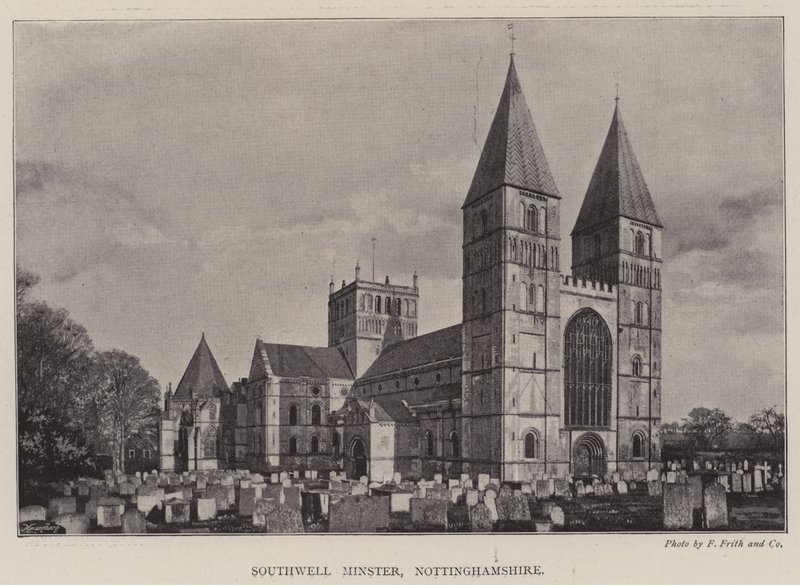 Southwell Minster, Nottinghamshire autorstwa English Photographer