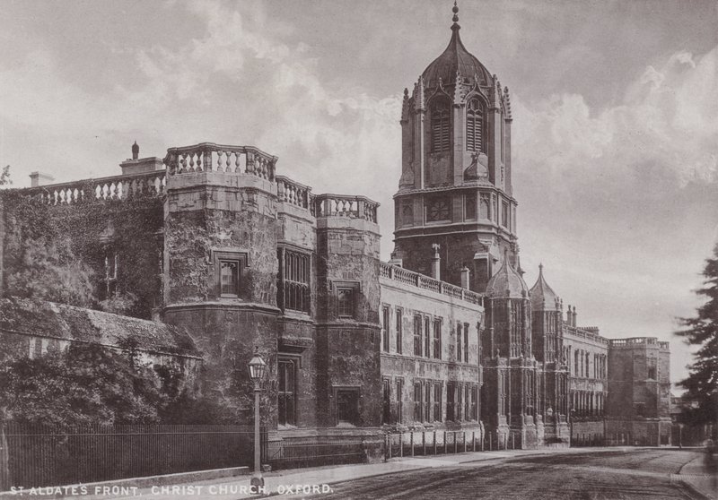 St Aldates Front, Christ Church, Oxford autorstwa English Photographer