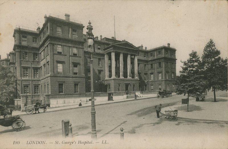 Szpital św. Jerzego, Londyn autorstwa English Photographer