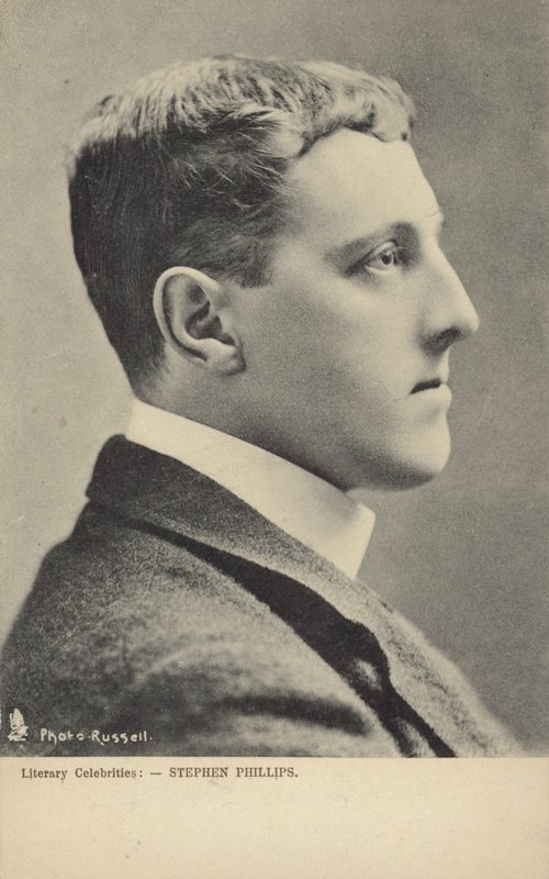 Stephen Phillips (1864-1915), angielski poeta i dramaturg autorstwa English Photographer