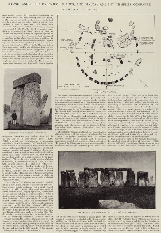 Stonehenge, Baleary i Malta, porównanie starożytnych świątyń autorstwa English Photographer