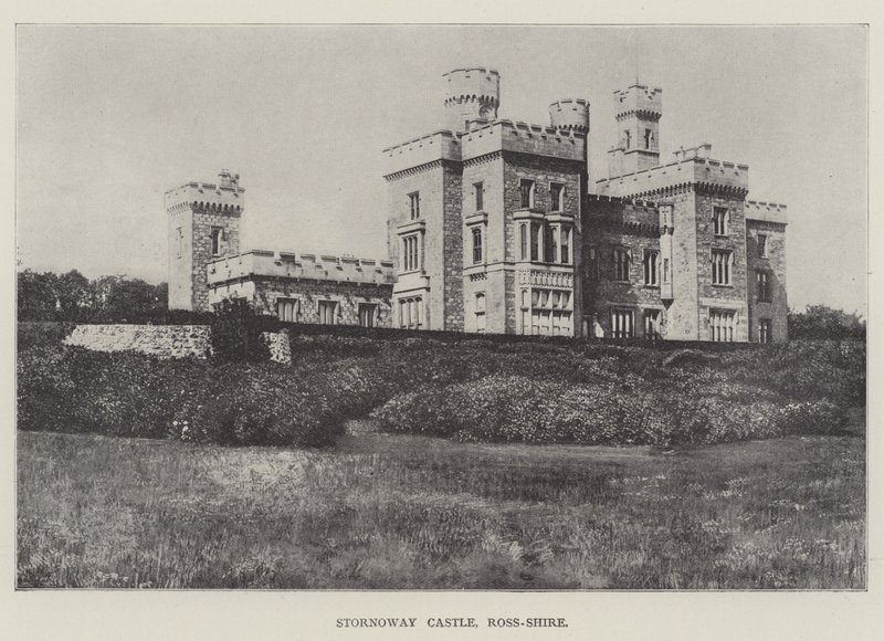 Zamek Stornoway, Ross-Shire autorstwa English Photographer