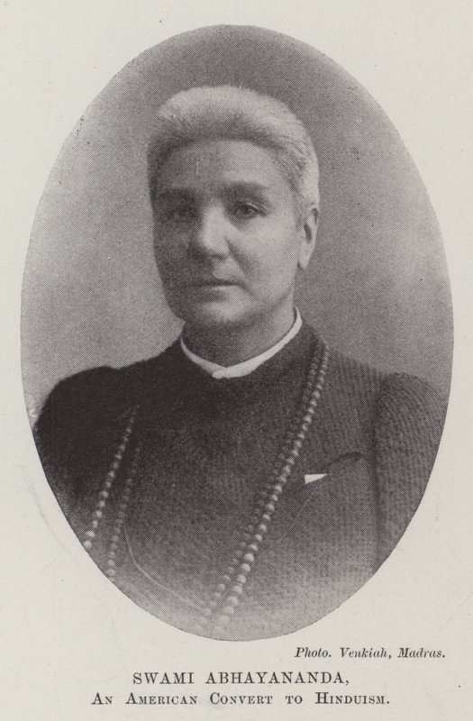 Swami Abhayananda, Amerykanin nawrócony na hinduizm autorstwa English Photographer