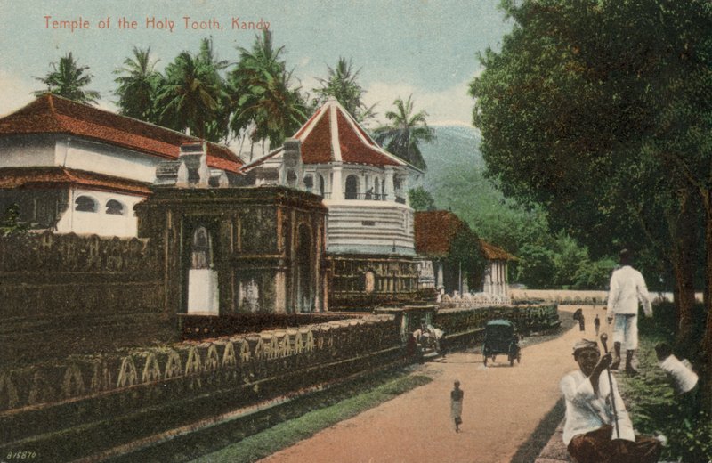 Świątynia Świętego Zęba, Kandy, Cejlon (zdjęcie) autorstwa English Photographer