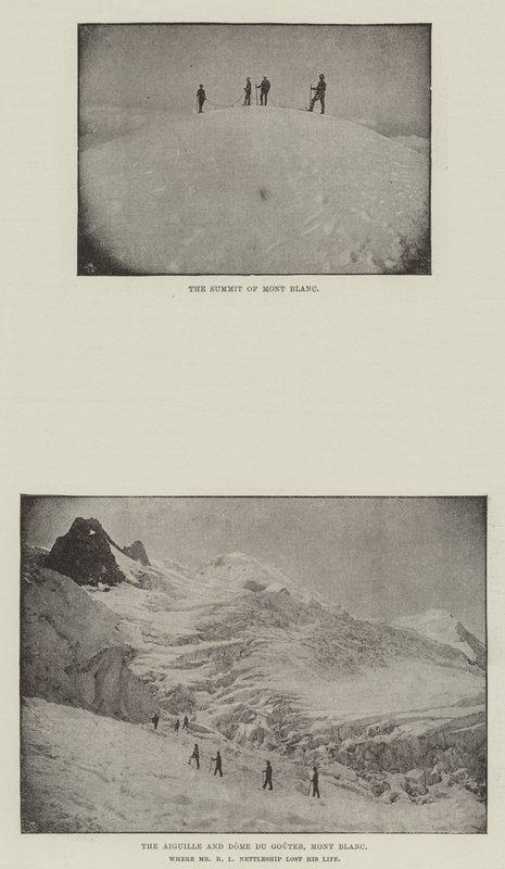 Wejście na Mont Blanc autorstwa English Photographer