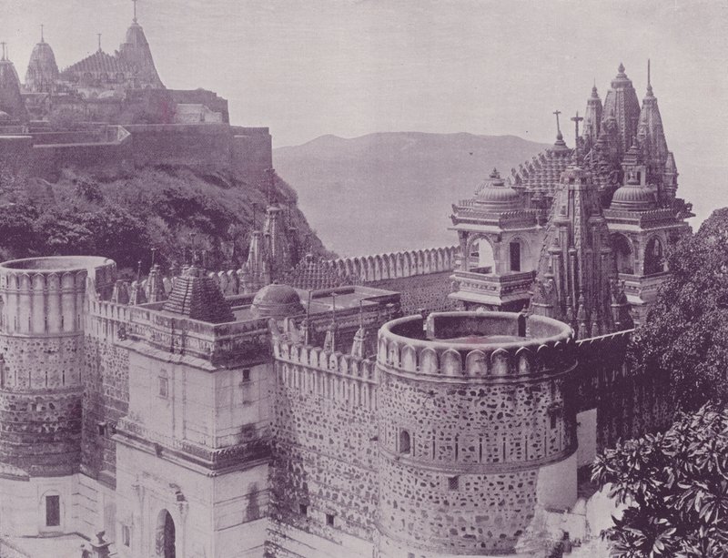 Świątynia Balbhi, Palitana autorstwa English Photographer
