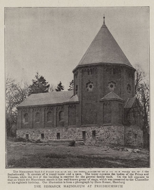 Mauzoleum Bismarcka w Friedrichsruh autorstwa English Photographer