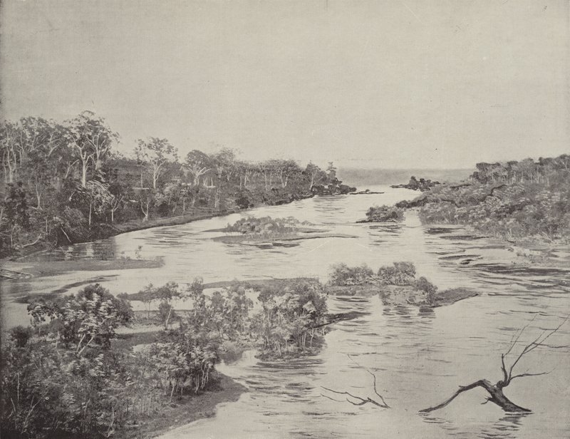 Rzeka Boyne, Queensland autorstwa English Photographer
