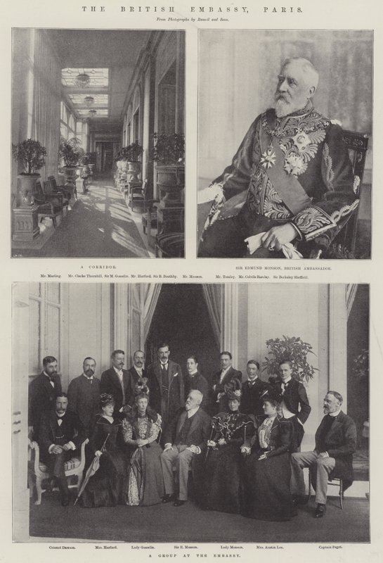 Ambasada Brytyjska, Paryż autorstwa English Photographer