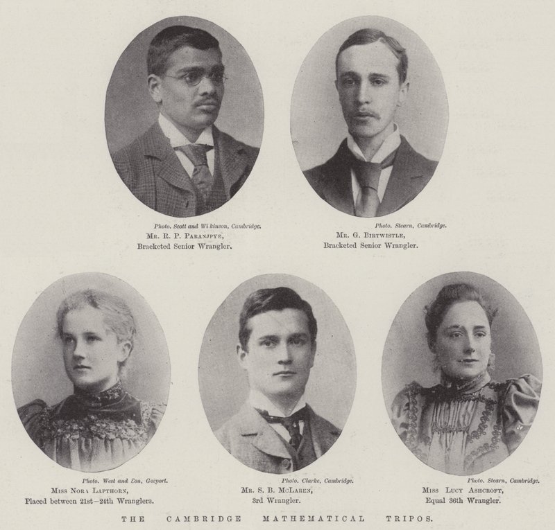 Tripos matematyczny Cambridge autorstwa English Photographer