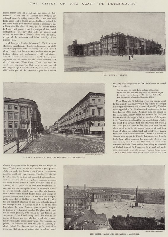 Miasta carskie, Sankt Petersburg autorstwa English Photographer