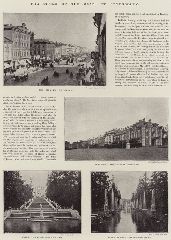 Miasta carskie, Sankt Petersburg autorstwa English Photographer