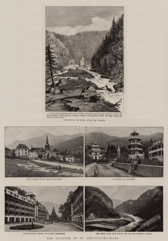 Katastrofa w St Gervais-les-Bains autorstwa English Photographer