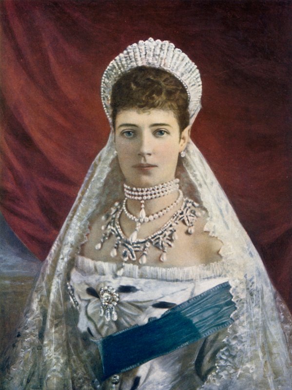 Dowager Cesarzowa Rosji autorstwa English Photographer