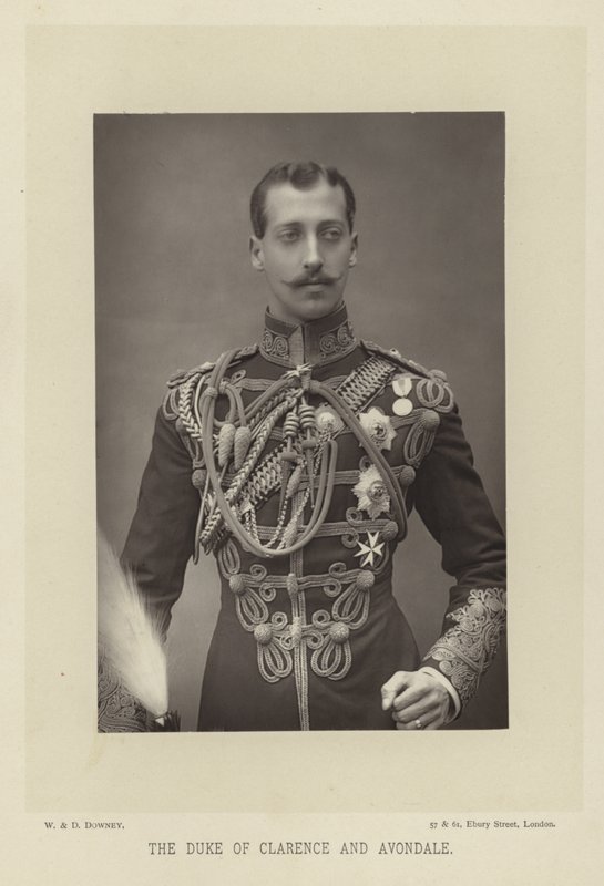 Książę Clarence i Avondale autorstwa English Photographer
