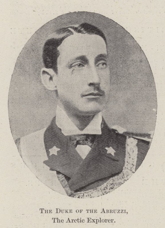 Książę Abruzzi, odkrywca Arktyki autorstwa English Photographer