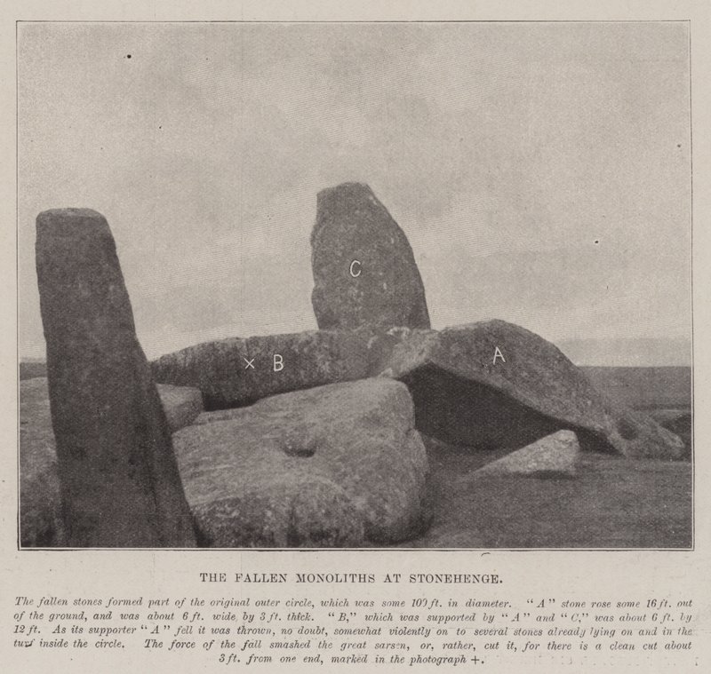Upadłe Monolity w Stonehenge autorstwa English Photographer