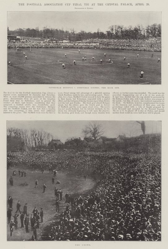 Finał Pucharu Związku Piłki Nożnej w Crystal Palace, 20 kwietnia autorstwa English Photographer