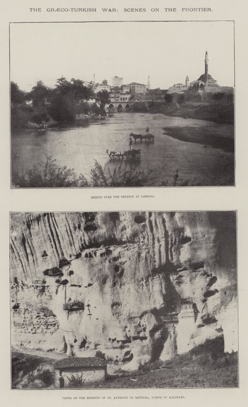 Wojna grecko-turecka, sceny na pograniczu autorstwa English Photographer