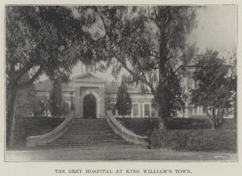Szary Szpital w King Williams Town autorstwa English Photographer