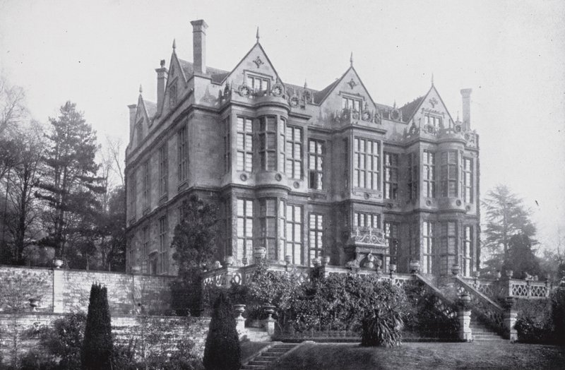 The Hall, Bradford-on-Avon (zdjęcie czarno-białe) autorstwa English Photographer