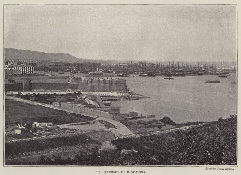 Port w Barcelonie autorstwa English Photographer