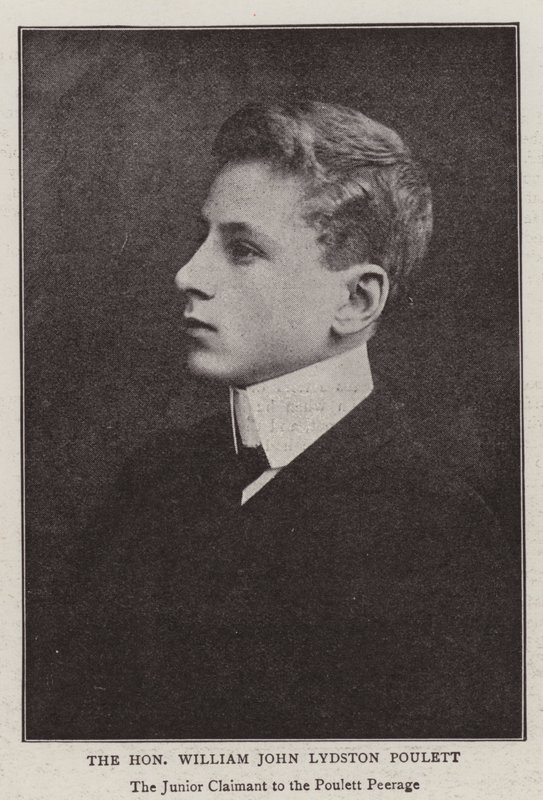 Szanowny William John Lydston Poulett autorstwa English Photographer