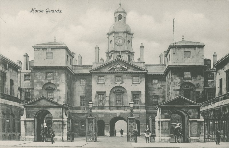 The Horse Guards, Londyn autorstwa English Photographer