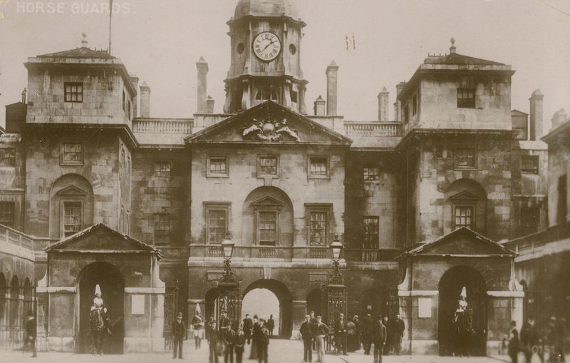 The Horse Guards, Londyn autorstwa English Photographer