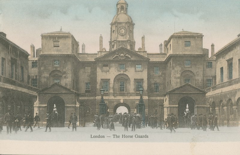 The Horse Guards, Londyn autorstwa English Photographer