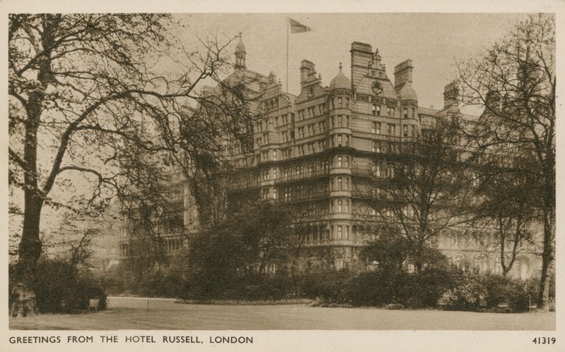 Hotel Russell, Londyn autorstwa English Photographer