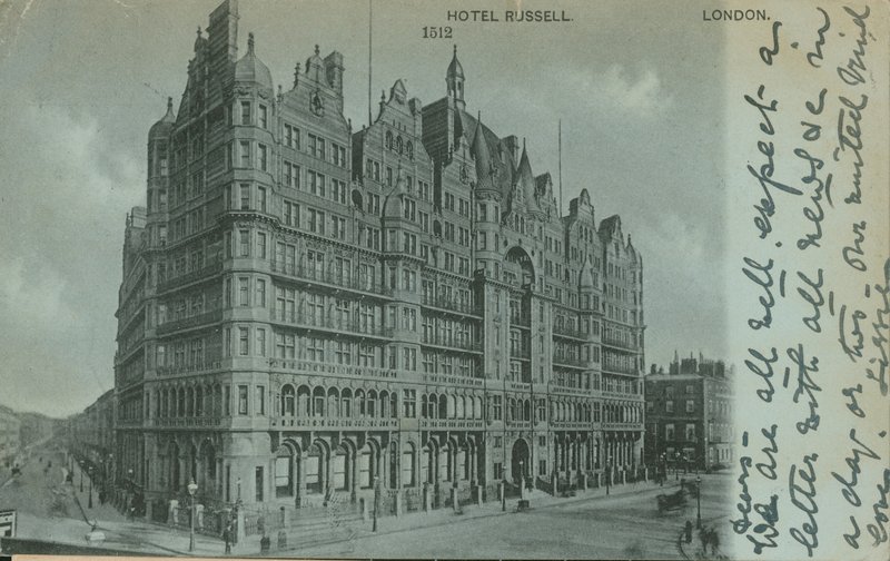 Hotel Russell, Londyn autorstwa English Photographer