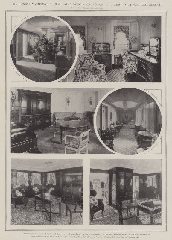Kings Yachting Cruise, apartamenty na pokładzie New Victoria i Albert autorstwa English Photographer