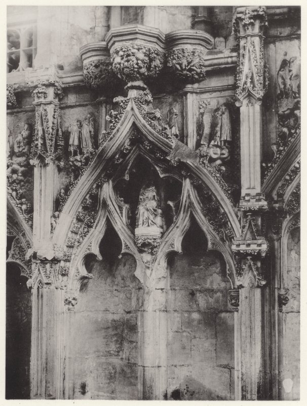 The Lady Chapel, Katedra w Ely: North Side, XVI (zdjęcie czarno-białe) autorstwa English Photographer
