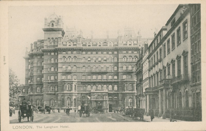 The Langham Hotel, Londyn autorstwa English Photographer