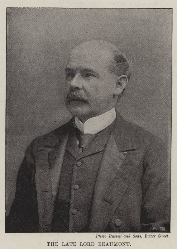 Zmarły Lord Beaumont autorstwa English Photographer