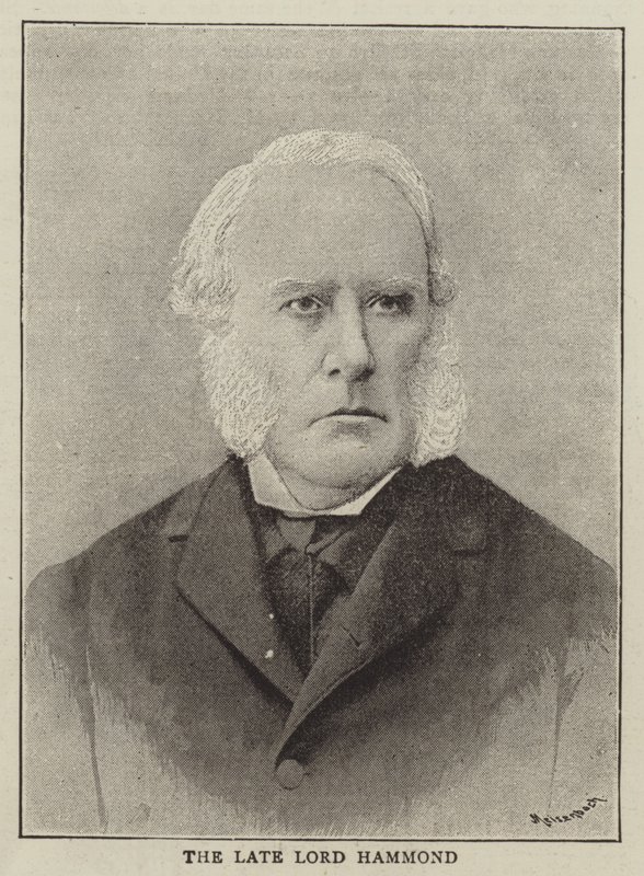 Zmarły lord Hammond autorstwa English Photographer