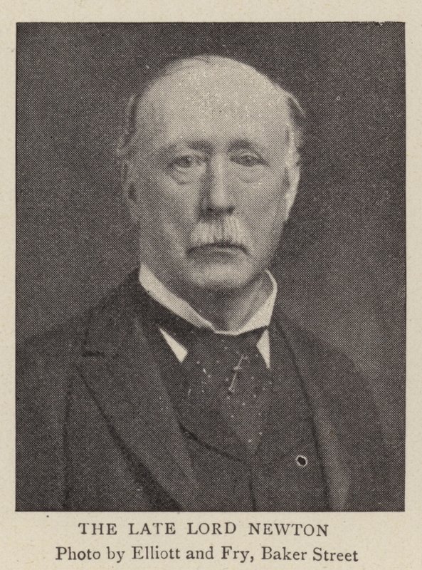 zmarły lord Newton autorstwa English Photographer