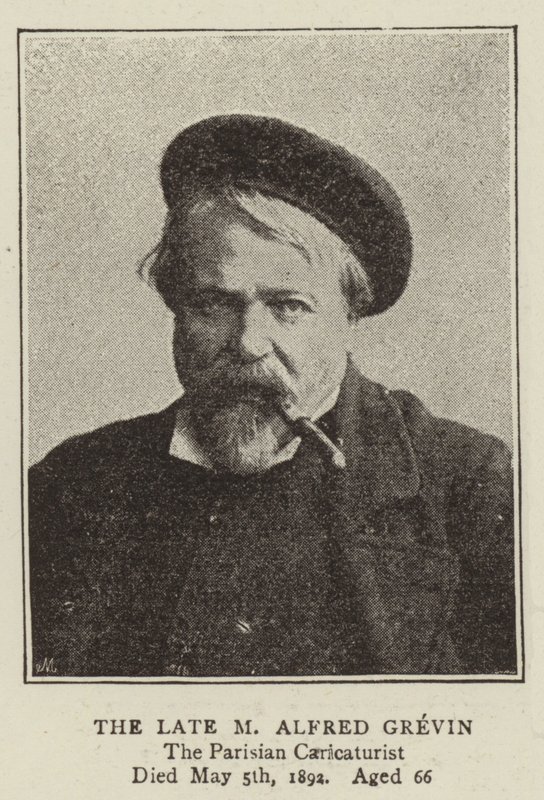 Późny Alfred Grevin autorstwa English Photographer