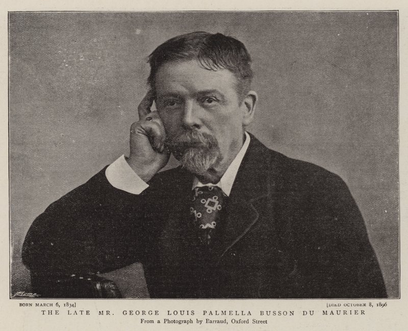 Późny pan George Louis Palmella Busson Du Maurier autorstwa English Photographer