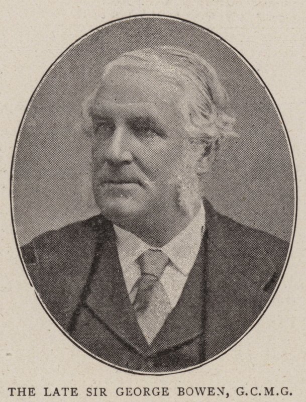 Późny Sir George Bowen, GCMG autorstwa English Photographer