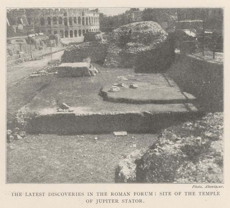 Najnowsze odkrycia na Forum Romanum, miejscu świątyni Jowisza Stator autorstwa English Photographer