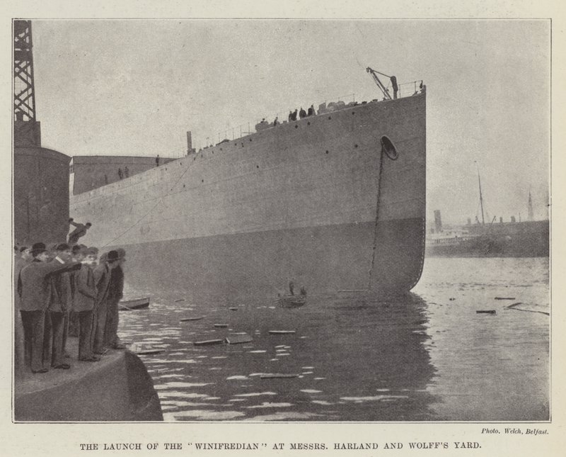 Premiera Winifred w Messers Harland i Wolff