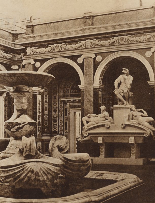 Loggia włoskiego dworu autorstwa English Photographer