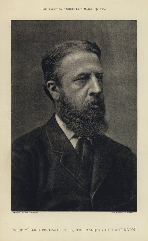 Markiz Hartington (zdjęcie czarno-białe) autorstwa English Photographer