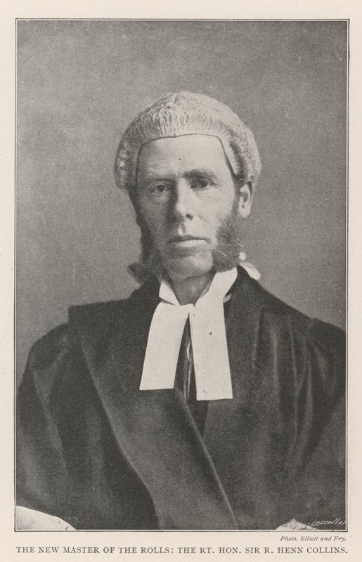 Nowy Mistrz Rolek, Szanowny Sir R. Henn Collins autorstwa English Photographer