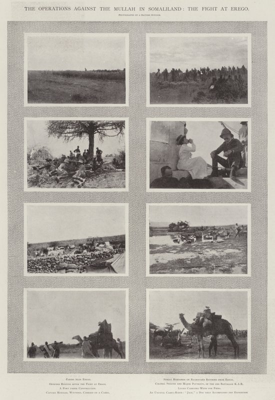 Operacje przeciwko mułła w Somalilandzie, walka pod Erego autorstwa English Photographer