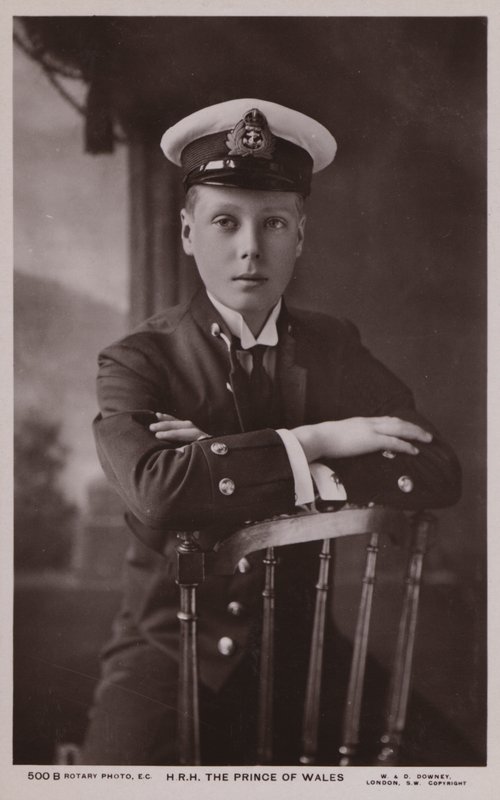 Książę Walii (zdjęcie czarno-białe) autorstwa English Photographer