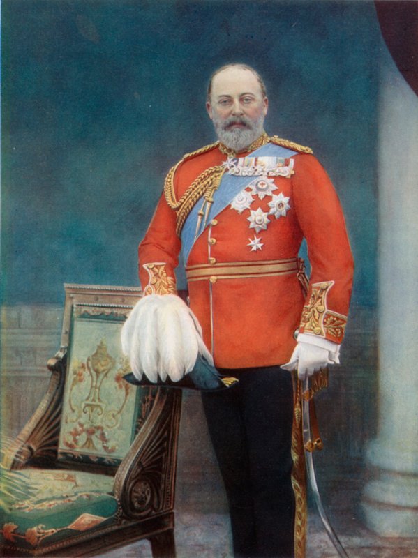 Książę Walii, przyszły król Edward VII autorstwa English Photographer